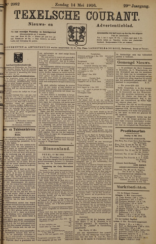 Texelsche Courant 1916-05-14