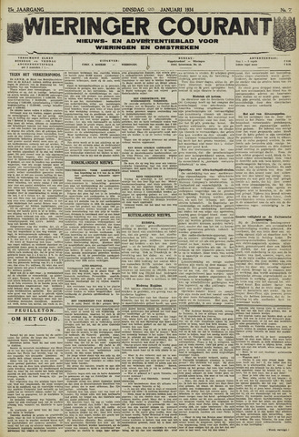 Wieringer courant 1934-01-23