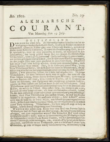 Alkmaarsche Courant 1802-07-19