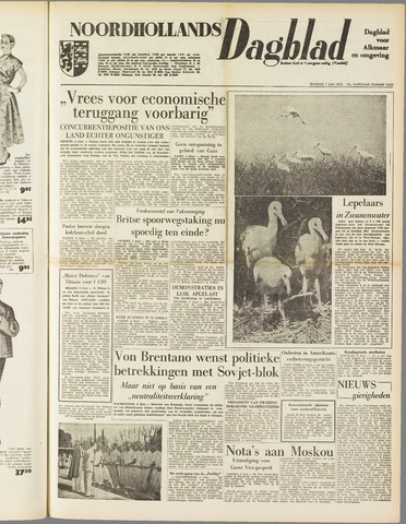 Noordhollands Dagblad : dagblad voor Alkmaar en omgeving 1955-06-07