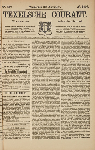Texelsche Courant 1893-11-30