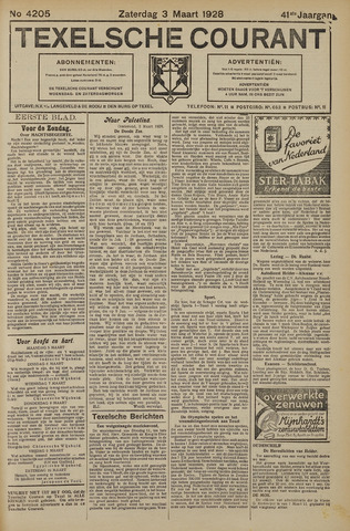 Texelsche Courant 1928-03-03
