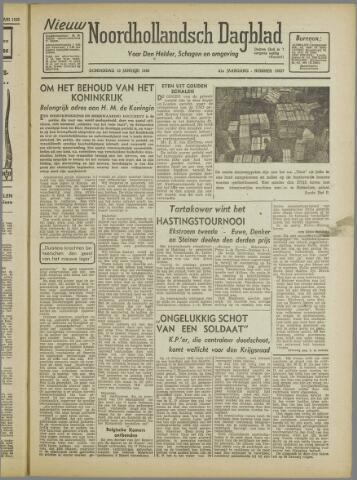 Nieuw Noordhollandsch Dagblad, editie Schagen 1946-01-10