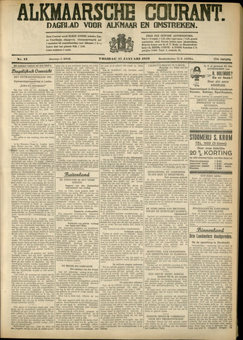 Alkmaarsche Courant 1932-01-15