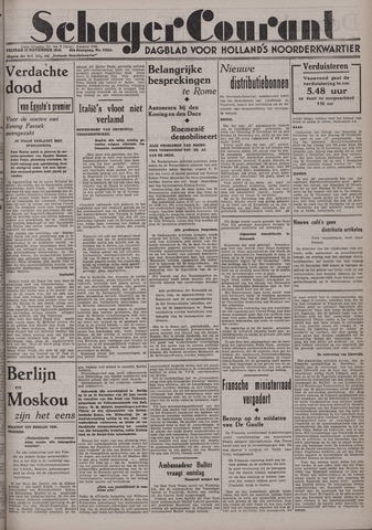Schager Courant 1940-11-15