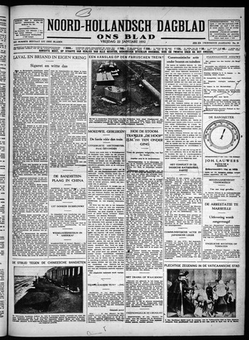 Noord-Hollandsch Dagblad : ons blad 1932-01-22
