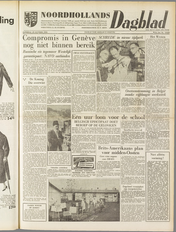 Noordhollands Dagblad : dagblad voor Alkmaar en omgeving 1955-10-29