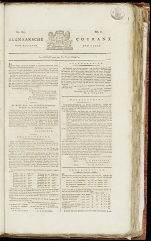 Alkmaarsche Courant 1823-07-28