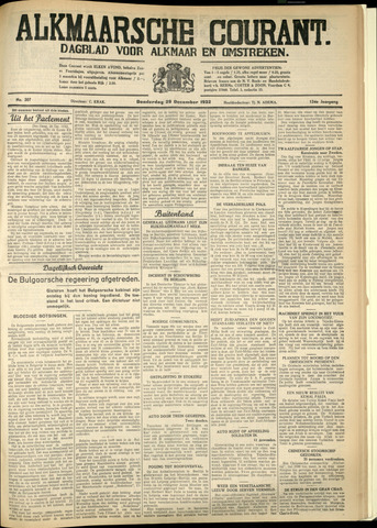Alkmaarsche Courant 1932-12-29