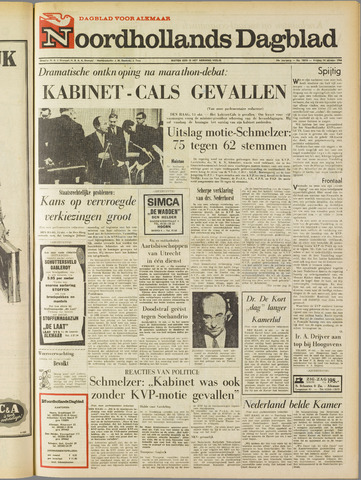 Noordhollands Dagblad : dagblad voor Alkmaar en omgeving 1966-10-14
