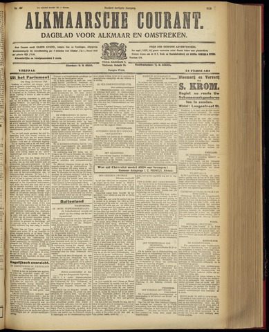 Alkmaarsche Courant 1928-02-24