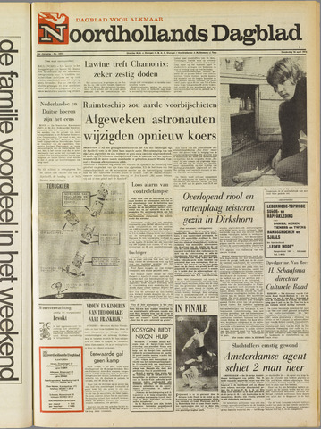 Noordhollands Dagblad : dagblad voor Alkmaar en omgeving 1970-04-16