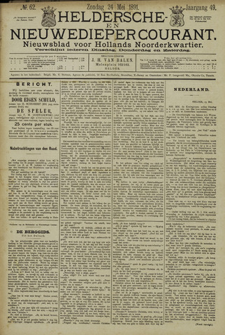 Heldersche en Nieuwedieper Courant 1891-05-24