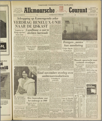 Alkmaarsche Courant 1959-11-13
