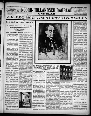 Noord-Hollandsch Dagblad : ons blad 1935-04-23