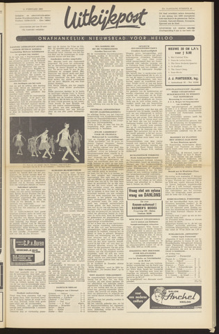 Uitkijkpost : nieuwsblad voor Heiloo e.o. 1965-02-11