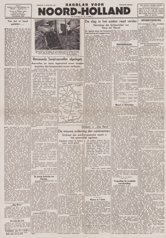 Dagblad Noord-Holland, Schager editie 1944-01-14