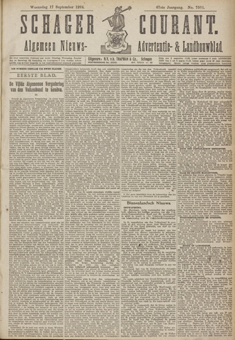 Schager Courant 1924-09-17