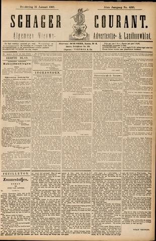 Schager Courant 1907-01-31