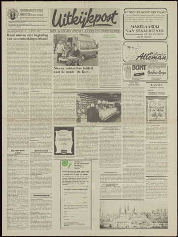 Uitkijkpost : nieuwsblad voor Heiloo e.o. 1987-04-08