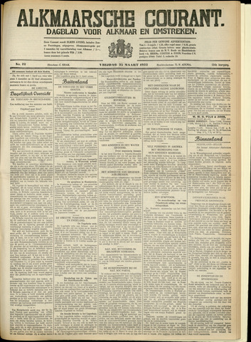 Alkmaarsche Courant 1932-03-25