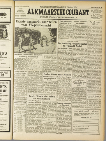 Alkmaarsche Courant 1956-11-13