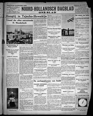 Noord-Hollandsch Dagblad : ons blad 1935-06-28