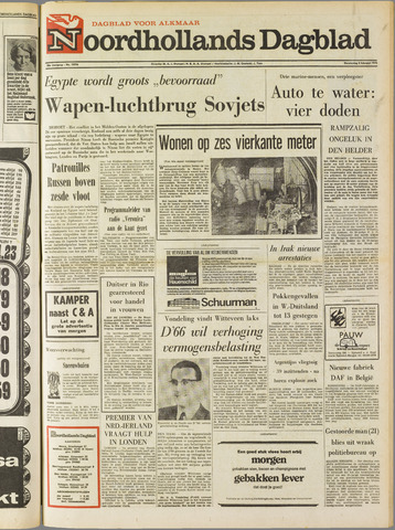 Noordhollands Dagblad : dagblad voor Alkmaar en omgeving 1970-02-05