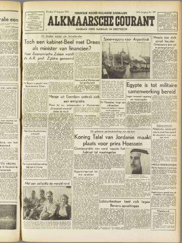 Alkmaarsche Courant 1952-08-12