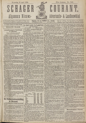Schager Courant 1924-04-16