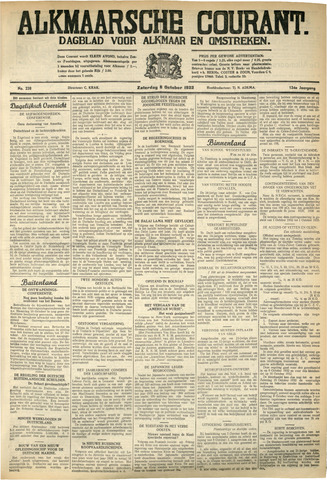 Alkmaarsche Courant 1932-10-08