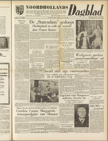 Noordhollands Dagblad : dagblad voor Alkmaar en omgeving 1957-01-24
