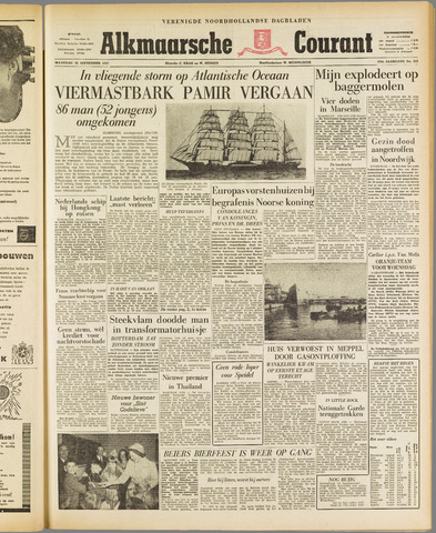 Alkmaarsche Courant 1957-09-23