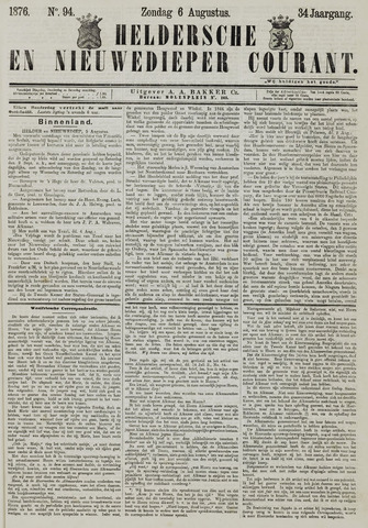 Heldersche en Nieuwedieper Courant 1876-08-06