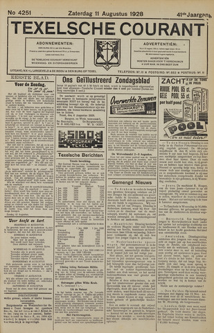 Texelsche Courant 1928-08-11