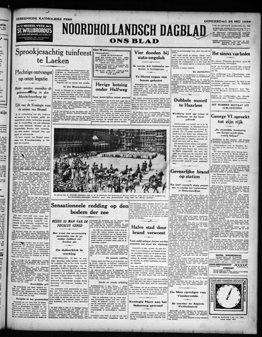 Noord-Hollandsch Dagblad : ons blad 1939-05-25