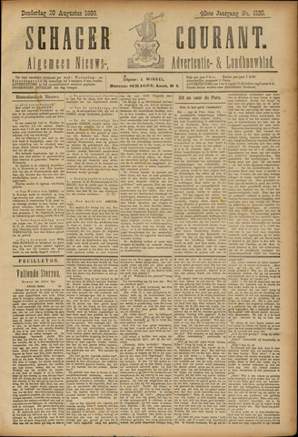 Schager Courant 1896-08-20
