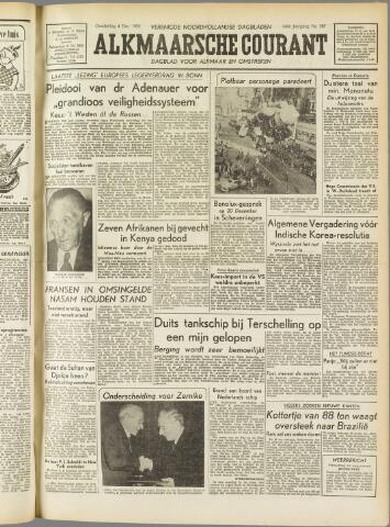 Alkmaarsche Courant 1952-12-04