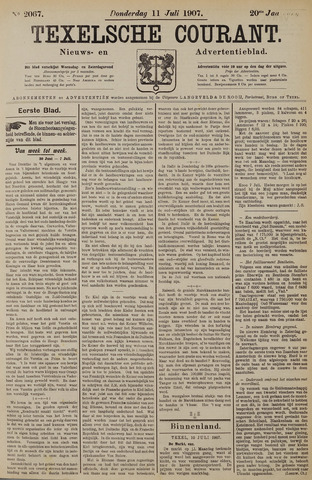 Texelsche Courant 1907-07-11