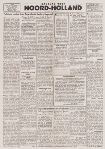 Dagblad Noord-Holland, Schager editie 1944-05-04