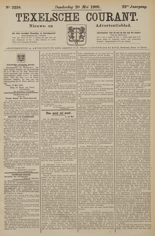 Texelsche Courant 1909-05-20