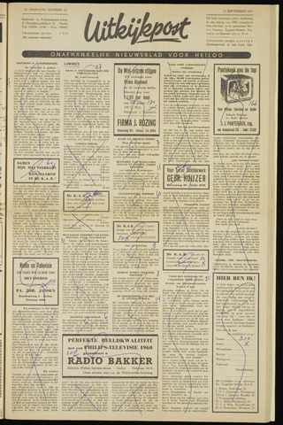 Uitkijkpost : nieuwsblad voor Heiloo e.o. 1959-09-17