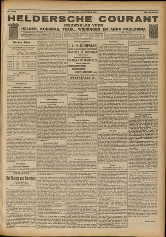 Heldersche Courant 1921-10-29