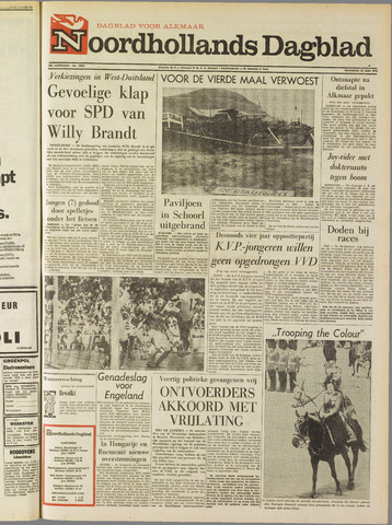 Noordhollands Dagblad : dagblad voor Alkmaar en omgeving 1970-06-15