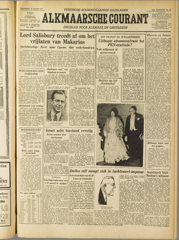 Alkmaarsche Courant 1957-03-30
