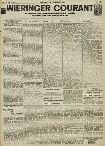 Wieringer courant 1939-12-30