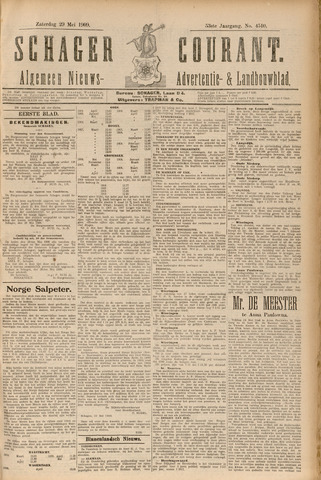 Schager Courant 1909-05-29