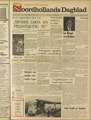 Noordhollands Dagblad : dagblad voor Alkmaar en omgeving 1966-11-14