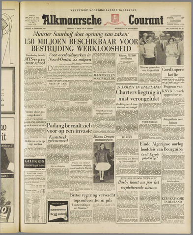 Alkmaarsche Courant 1958-02-28