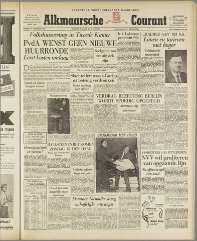 Alkmaarsche Courant 1958-11-21
